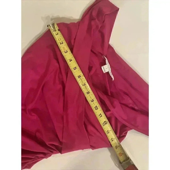 DVF Bentley Dress Jersey S 4 6 Ruched Bodycon Peony Midi Cocktail $285 Revolve - Picture 8 of 10